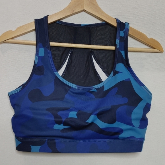 Zyia Active Blue Light n Tight Camo Mesh Bra - Picture 10 of 10